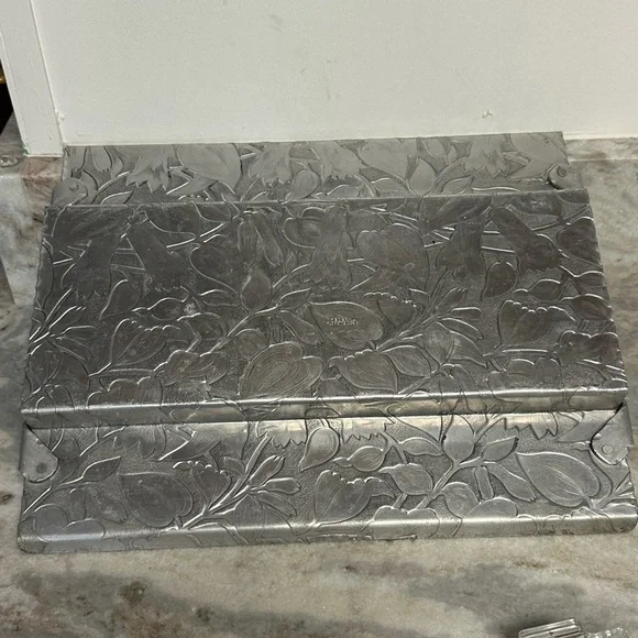 Federal Silver Co Vintage Florette Serving Tray